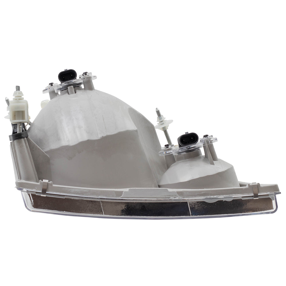 Brock Aftermarket Replacement Driver Left Halogen Headlight Assembly Compatible With 2002-2005 Ford Explorer