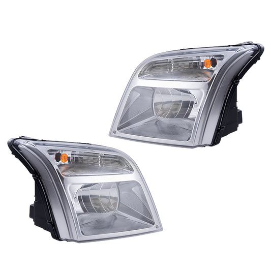 Headlight for 2010-2013 Transit Connect 9T1Z13008C Set