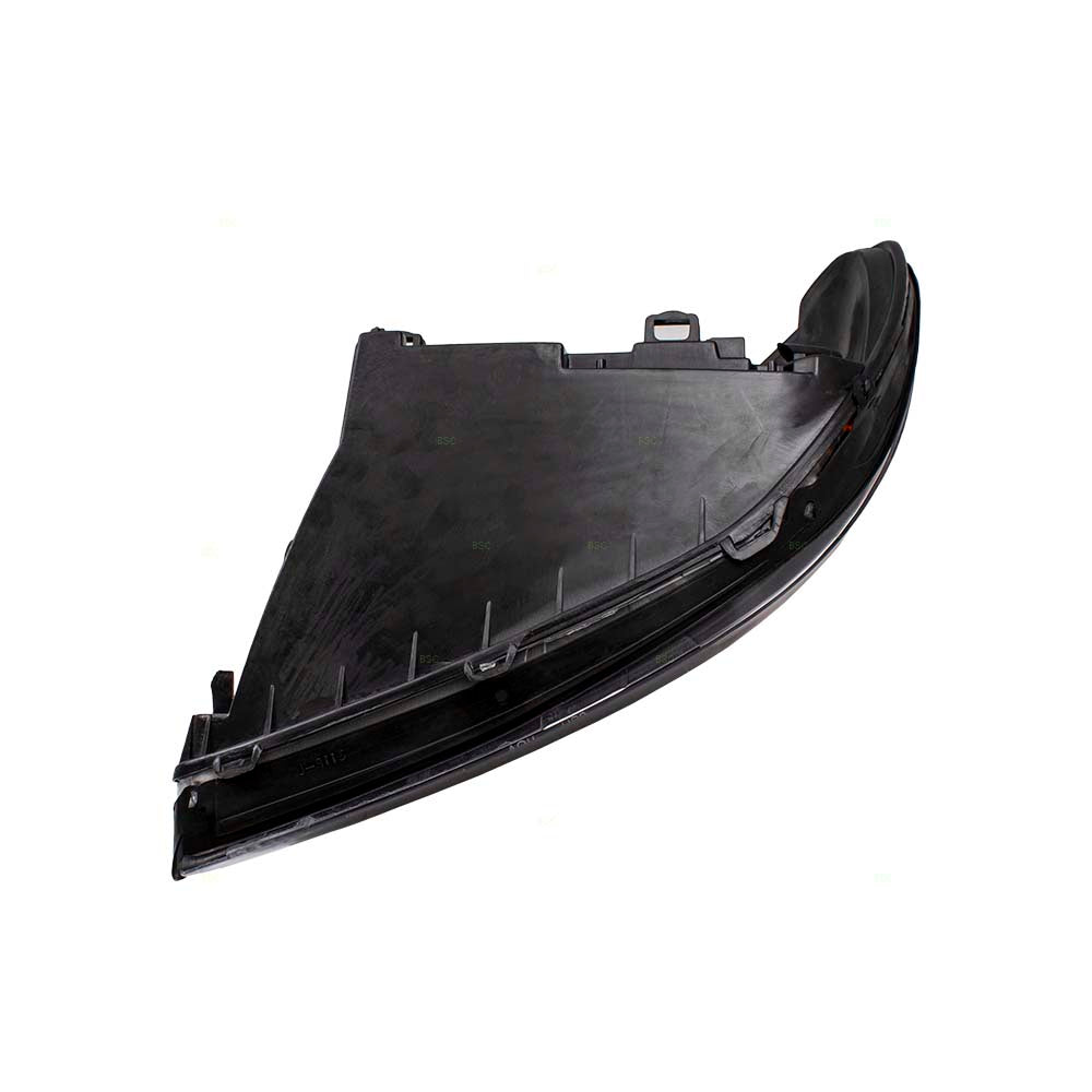 Headlight for 2000-2006 Taurus w/ Black Bezel 3F1Z13008AB Set