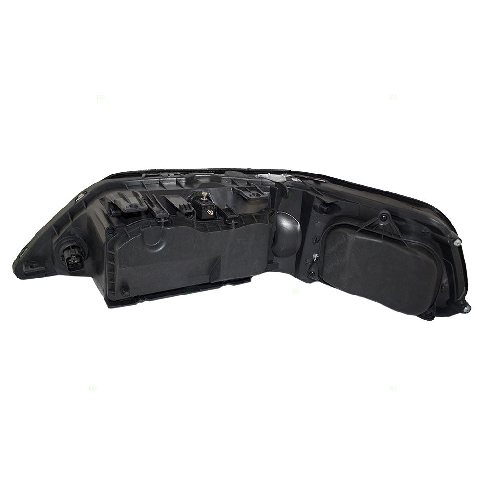 Brock Replacement Passenger Side Halogen Combination Headlight Assembly Compatible with 2005-2011 Lincoln Town Car