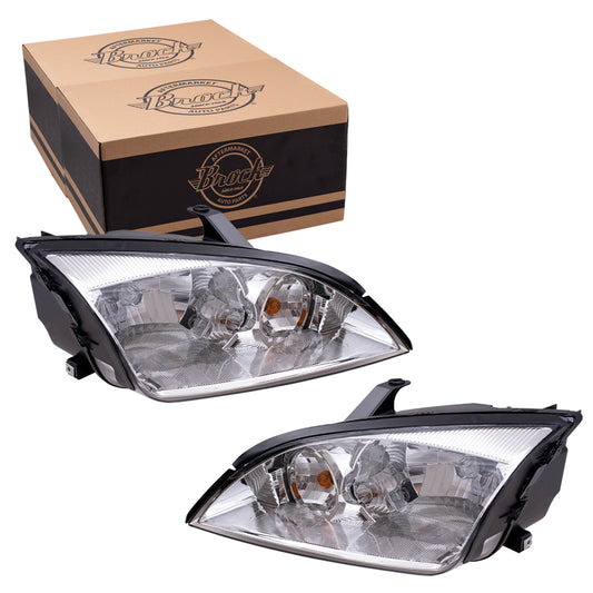 Headlight for 2005-2007 Focus 7S4Z13008E Set