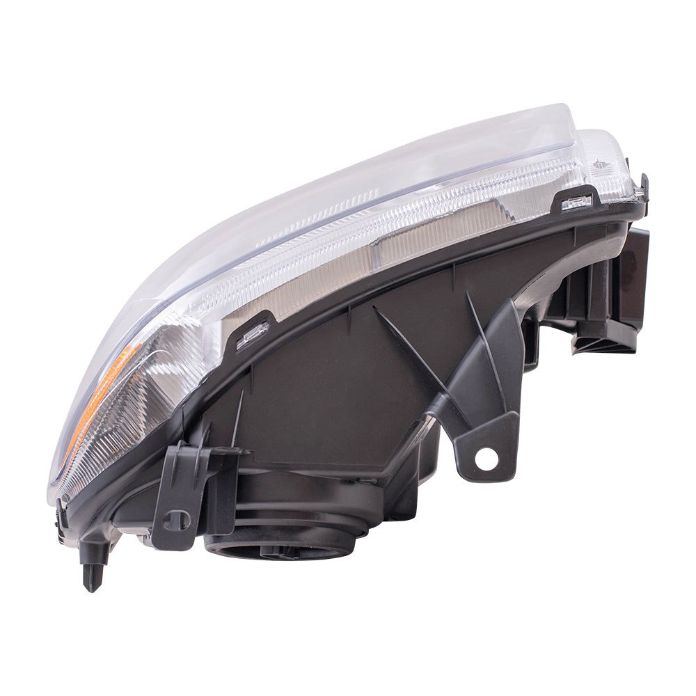 Brock Replacement Drivers Headlight Headlamp Lens Compatible with 2005-2007 Freestyle 6F9Z 13008 B