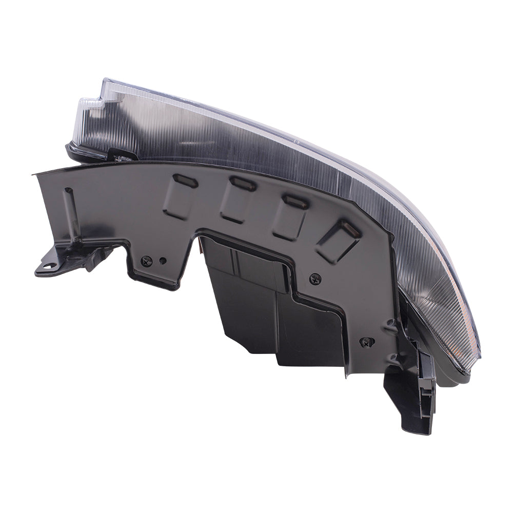 Brock Replacement Drivers Headlight Headlamp Lens Compatible with 2005-2007 Freestyle 6F9Z 13008 B