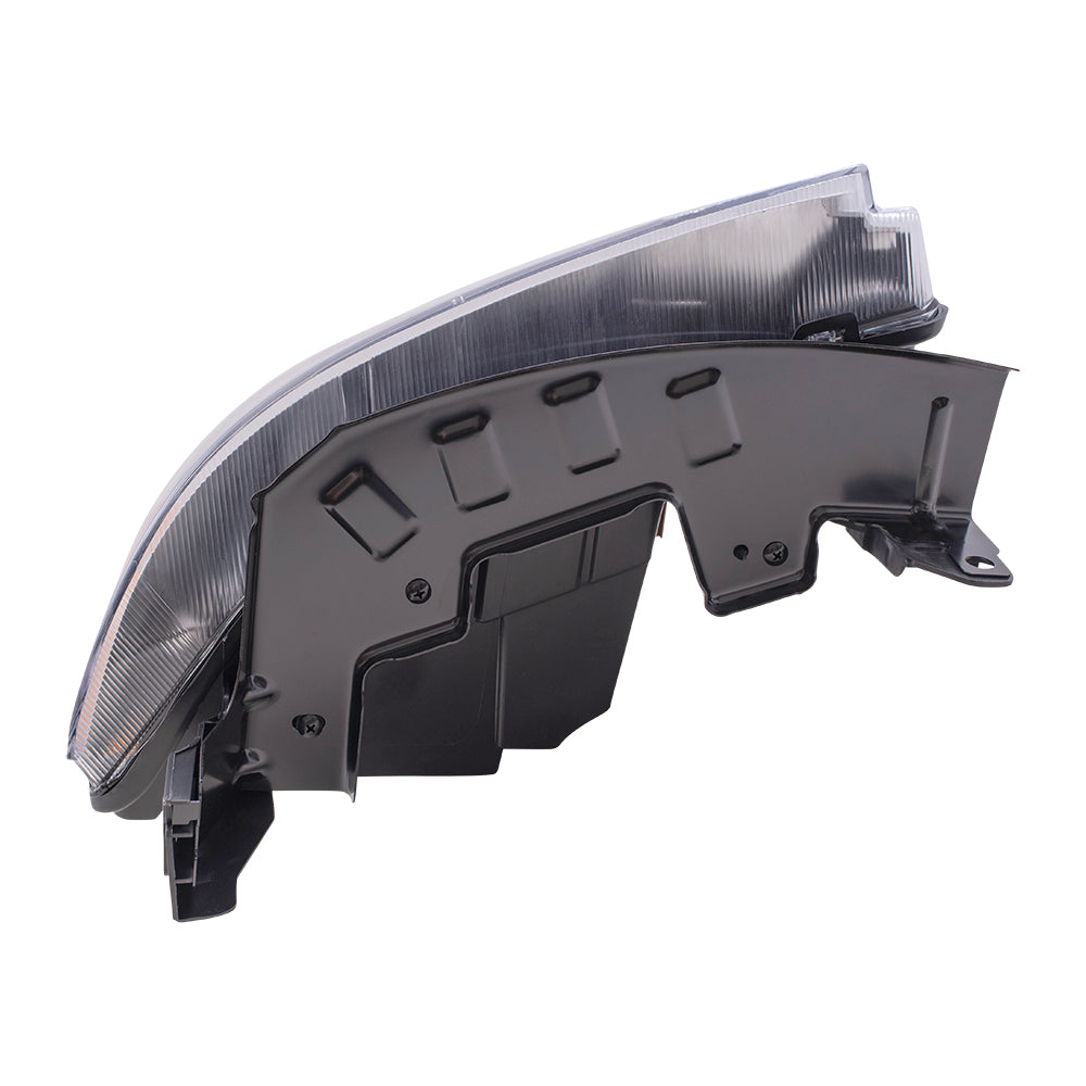 Brock Replacement Passengers Headlight Headlamp Lens Compatible with 2005-2007 Freestyle 6F9Z 13008 A