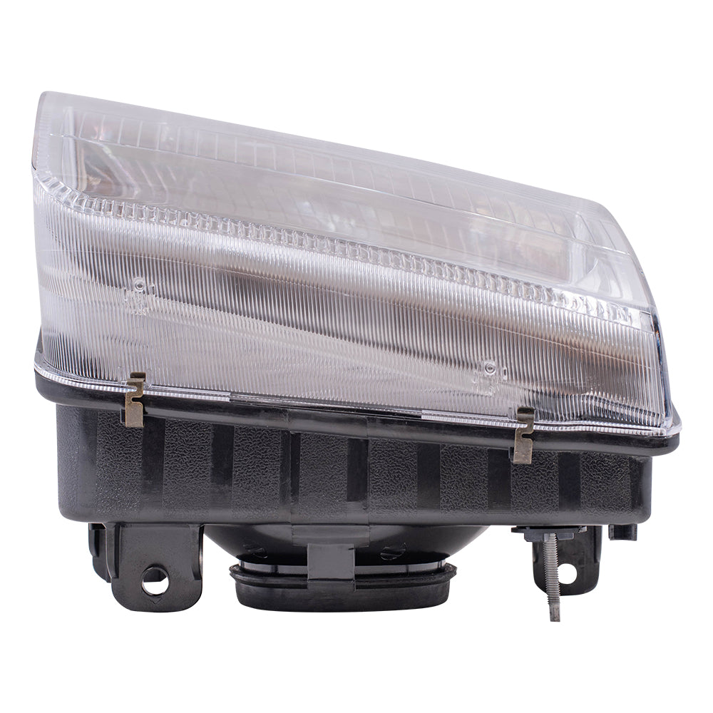 Brock Replacement Passengers Headlight Headlamp Compatible with 2006-2011 Grand Marquis 6W3Z 13008 AC