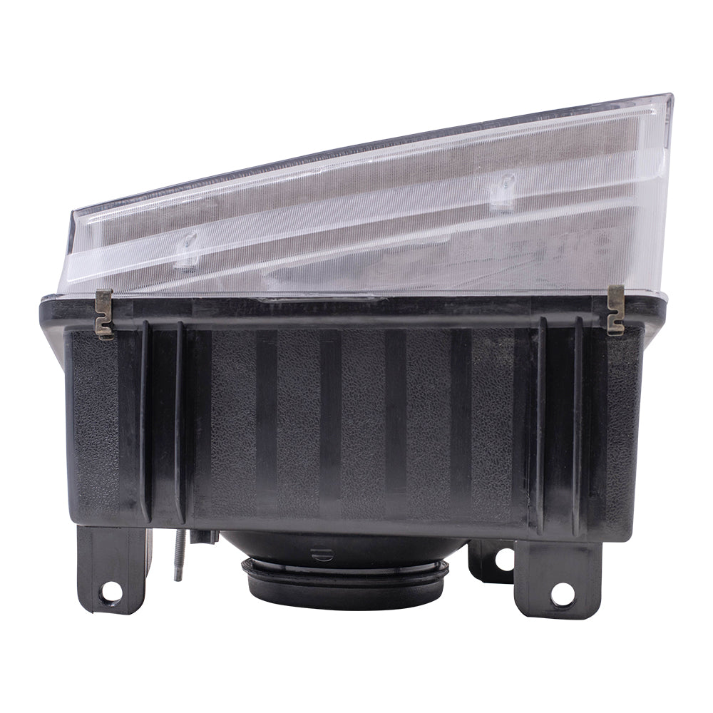 Brock Replacement Passengers Headlight Headlamp Compatible with 2006-2011 Grand Marquis 6W3Z 13008 AC