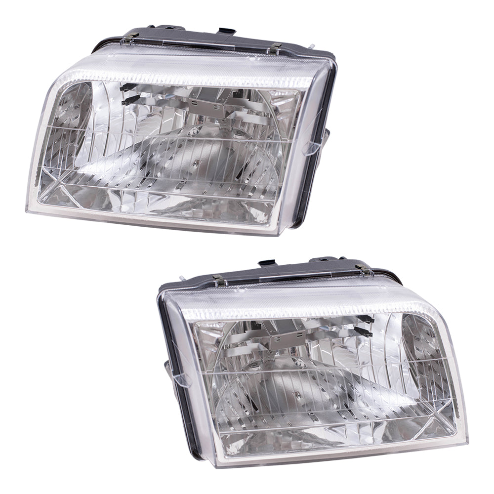 Headlight for 2006-2011 Grand Marquis 6W3Z13008BA Set