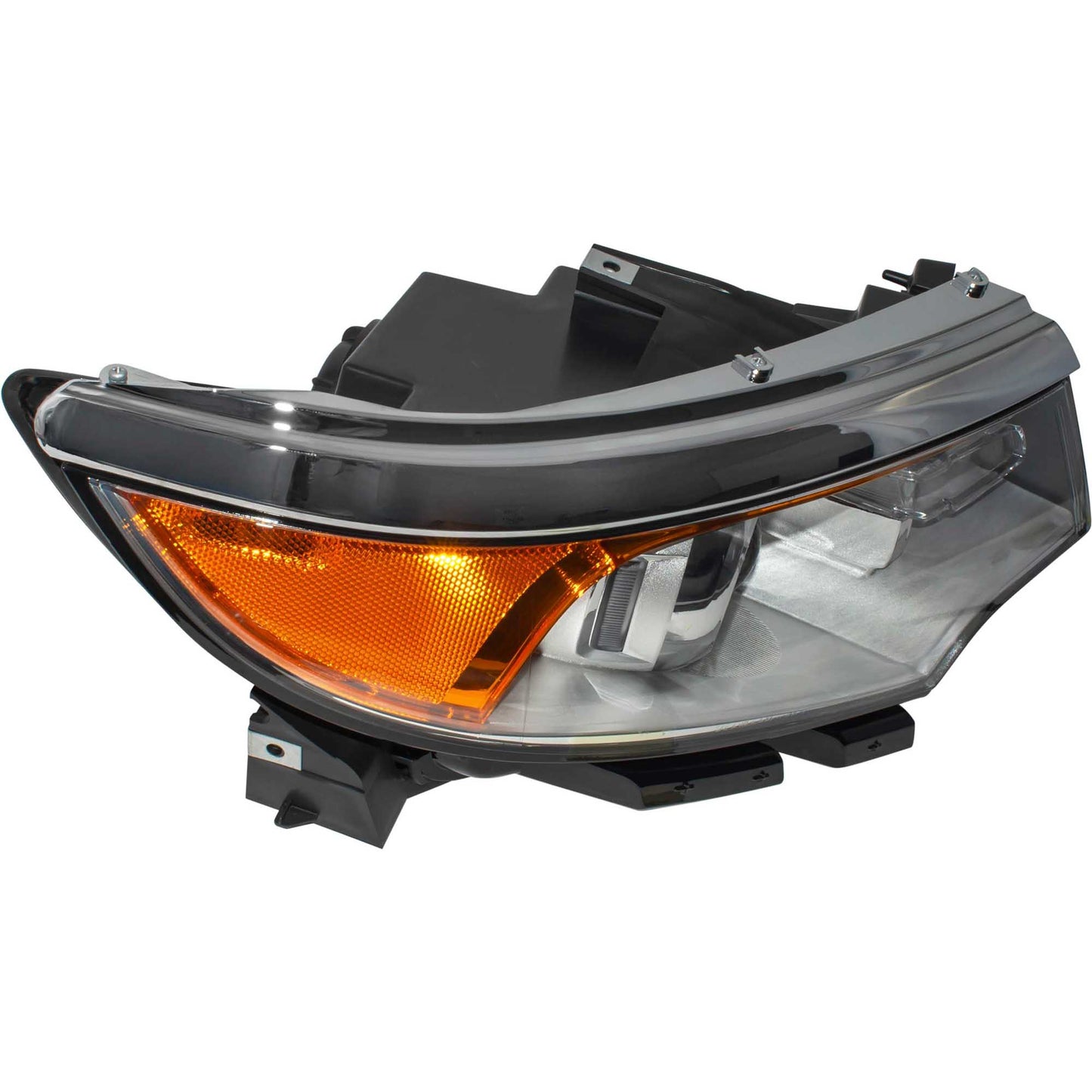 Headlight for 2011-2014 Edge SE/Limited/SEL w/ Chrome Bezel BT4Z13008B Set