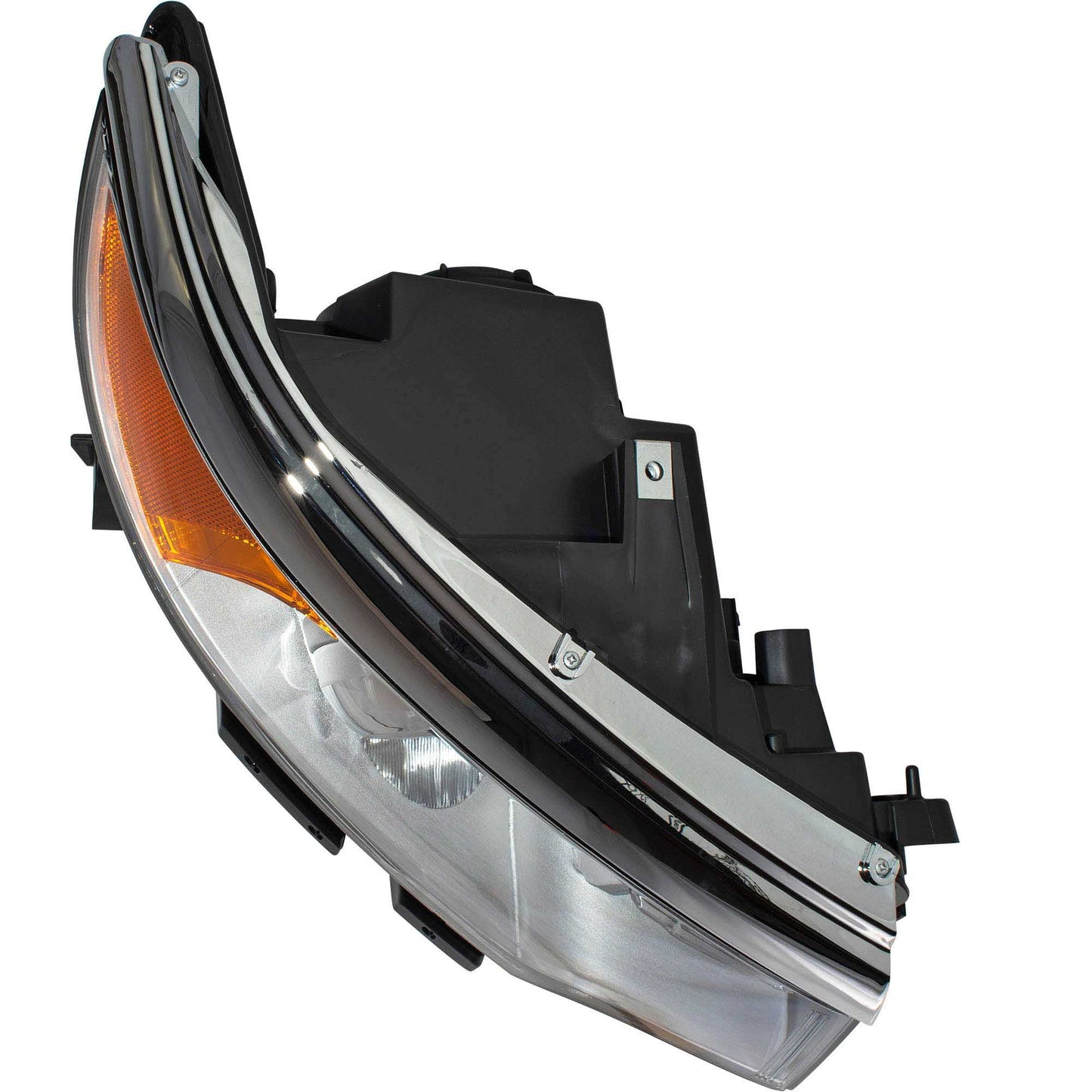 Headlight for 2011-2014 Edge SE/Limited/SEL w/ Chrome Bezel BT4Z13008B Set