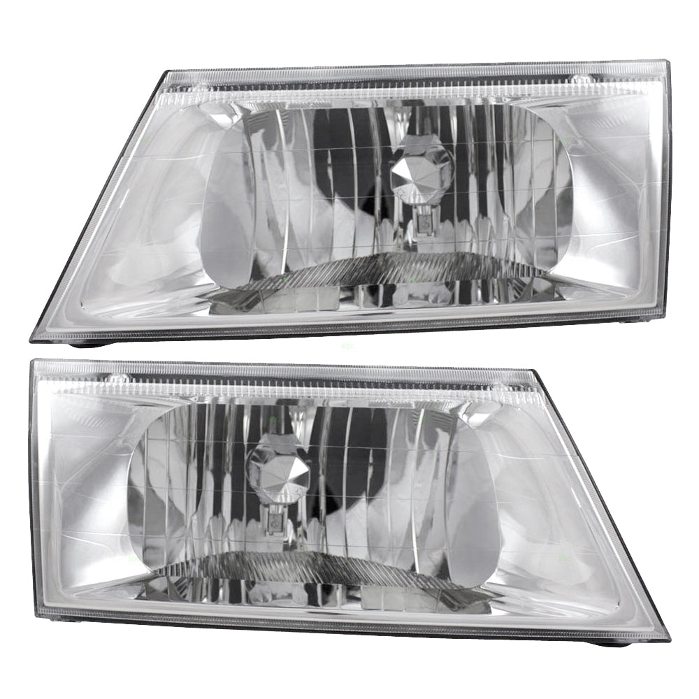 Headlight for 2003-2004 Grand Marquis 3W3Z13008FA Set