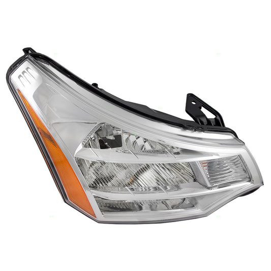 Headlight for 2008-2011 Focus w/ Clear Lens 8S4Z13008E Right FO2503244