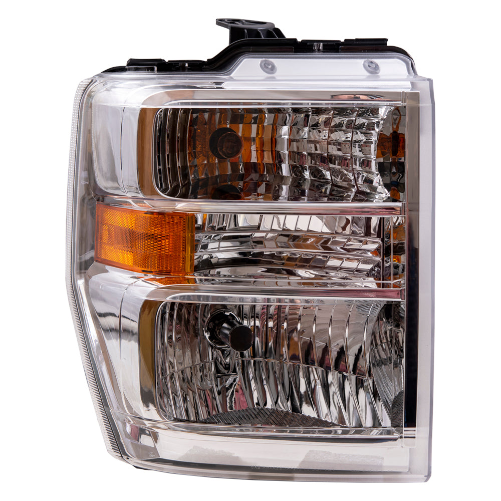 Headlight for 2008-2014 E-150 Aero Style 2008-2014 E-250 2008-2019 E-350 Super Duty 2017-2021 F650 2017-2021 F750 AC2Z13008C Right