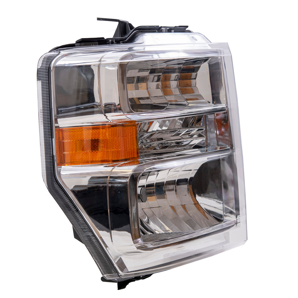 Headlight for 2008-2014 E-150 Aero Style 2008-2014 E-250 2008-2019 E-350 Super Duty 2017-2021 F650 2017-2021 F750 AC2Z13008C Right