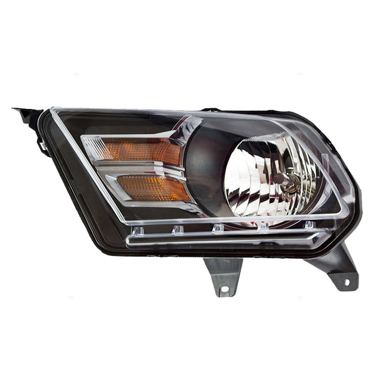 Headlight for 2010-2014 Mustang GT/BOSS 302 w/ Gray Trim AR3Z13008D Left FO2502276