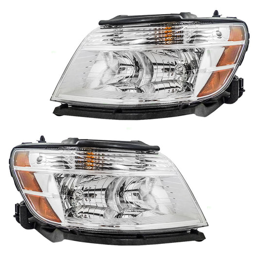 Headlight for 2008-2009 Taurus 8G1Z13008F Set FO2502238