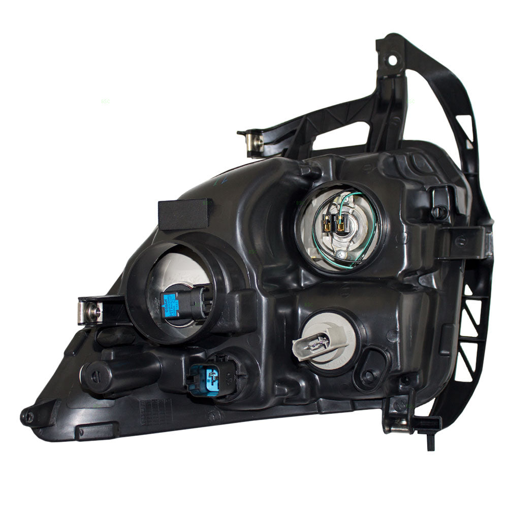 Brock Aftermarket Replacement Driver Left Halogen Combination Headlight Assembly Compatible With 2006-2009 Ford Fusion