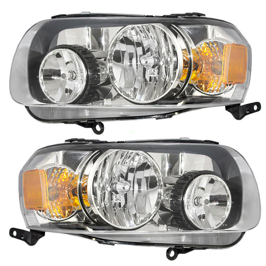 Headlight for 2005-2007 Escape 7L8Z13008D Set FO2518102