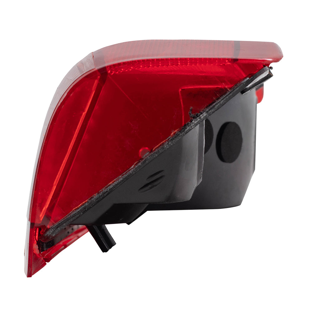Brock Aftermarket Replacement Driver Left Passenger Right Tail Light Unit Set Compatible With 1990-1996 Ford F-150 Styleside Built From 10/1989