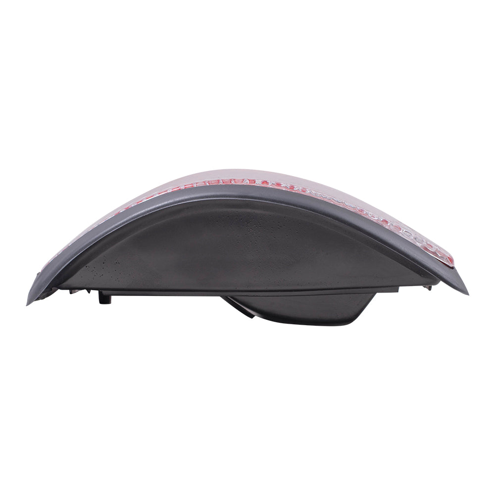 Brock Replacement Drivers Taillight Tail Lamp Compatible with 1992-1994 E150 E250 E350 Econoline Van F2UZ 13405 A