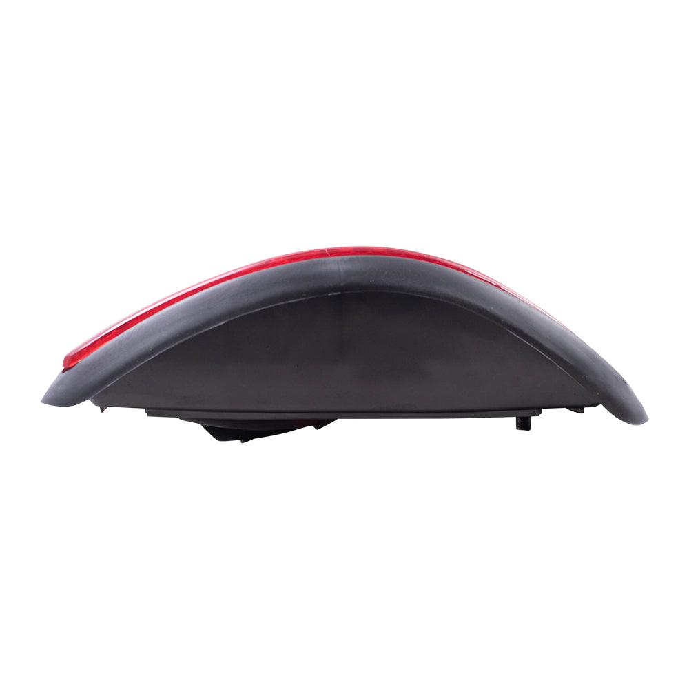 Brock Replacement Drivers Taillight Tail Lamp Compatible with 95-03 Van SUV F5UZ13405A