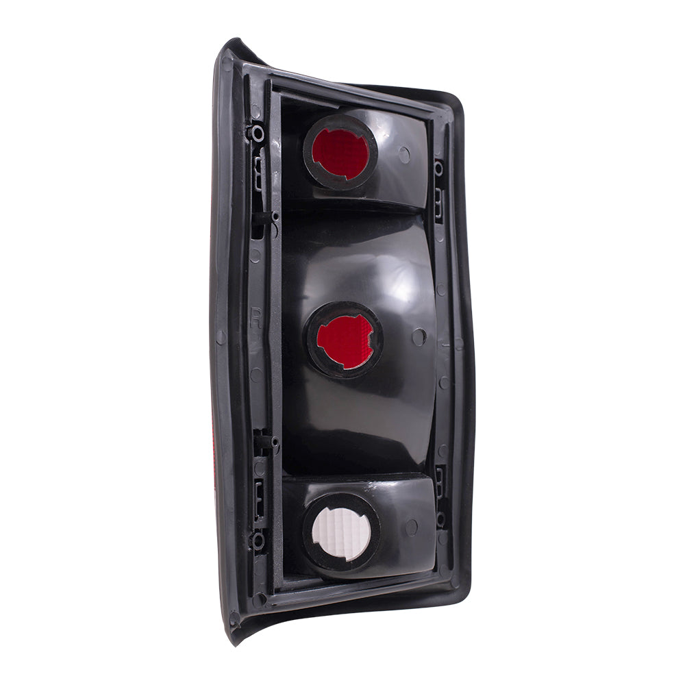 Brock Replacement Passengers Taillight Tail Lamp Compatible with 95-03 Van SUV F5UZ13404A