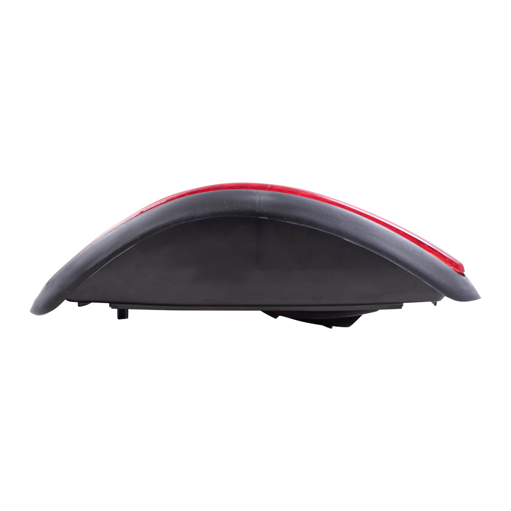 Brock Replacement Passengers Taillight Tail Lamp Compatible with 95-03 Van SUV F5UZ13404A