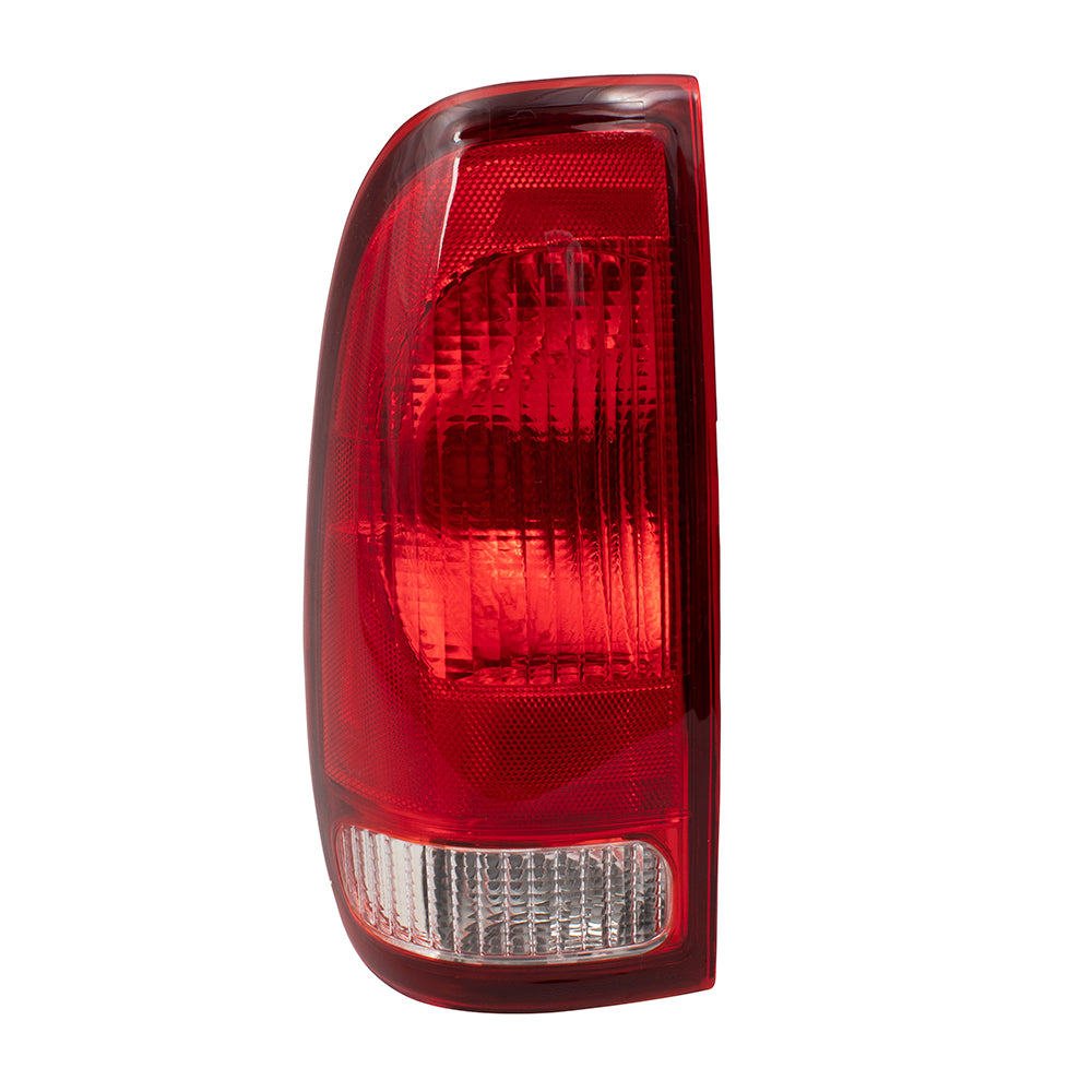 Brock Aftermarket Replacement Driver Left Passenger Right Tail Light Unit Set Compatible With 1997-2004 Ford F-150