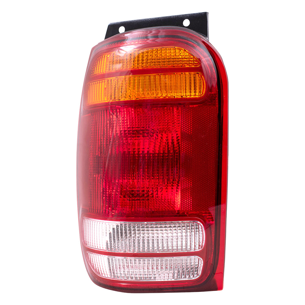 Brock Aftermarket Replacement Driver Left Combination Tail Light Unit Compatible with 1998-2001 Ford Explorer
