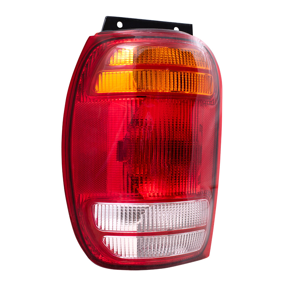 Brock Aftermarket Replacement Driver Left Combination Tail Light Unit Compatible with 1998-2001 Ford Explorer