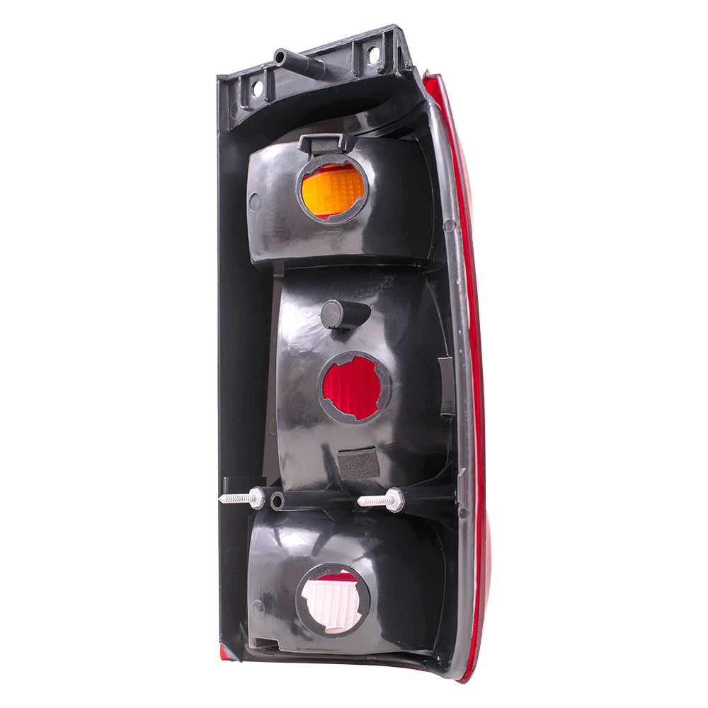 Brock Aftermarket Replacement Driver Left Combination Tail Light Unit Compatible with 1998-2001 Ford Explorer