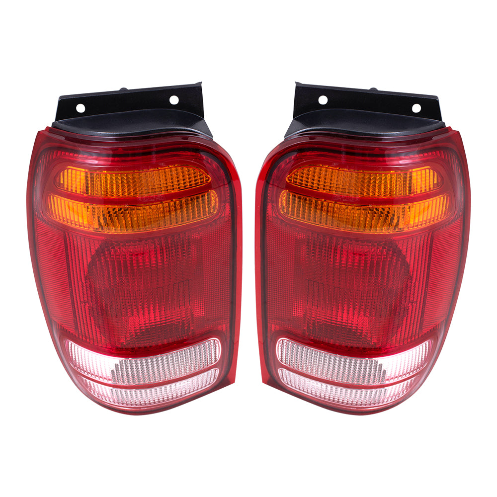 Tail Light for 1998-2001 Explorer for 1998-2001 Mountaineer F87Z13405AC Set FO2800120