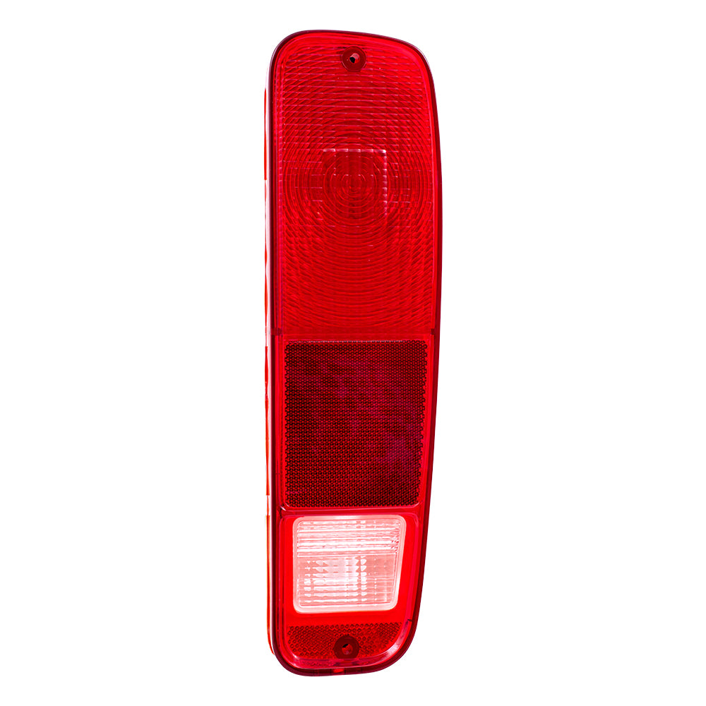 Brock Replacement Driver and Passenger Taillight Tail Lamp Compatible with 1973-1979 F100 F250 F250 Styleside Pickup Truck D4TZ13405A D4TZ13404A