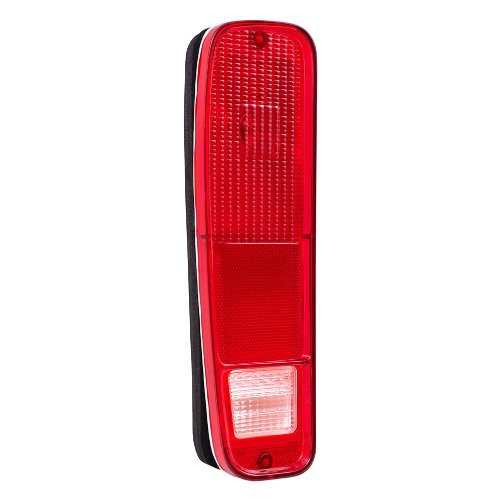 Brock Replacement Drivers Taillight Tail Lamp Compatible with 1973-1979 F100 F150 F250 Styleside Pickup Truck D4TZ13405A