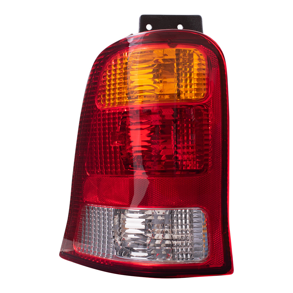 Brock Replacement Drivers Taillight Tail Lamp Compatible with 1999-2003 Windstar Van 3F2Z13405CA