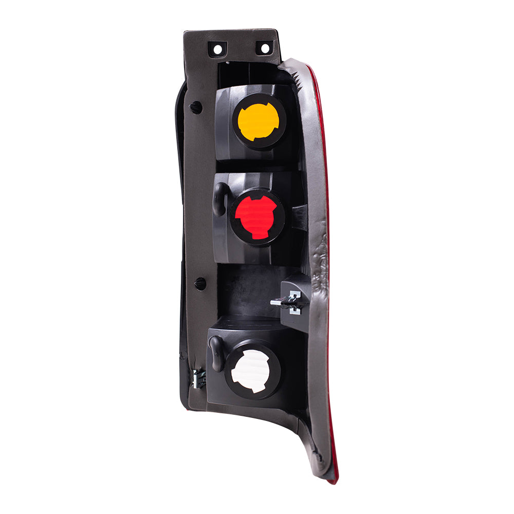 Brock Replacement Drivers Taillight Tail Lamp Compatible with 1999-2003 Windstar Van 3F2Z13405CA