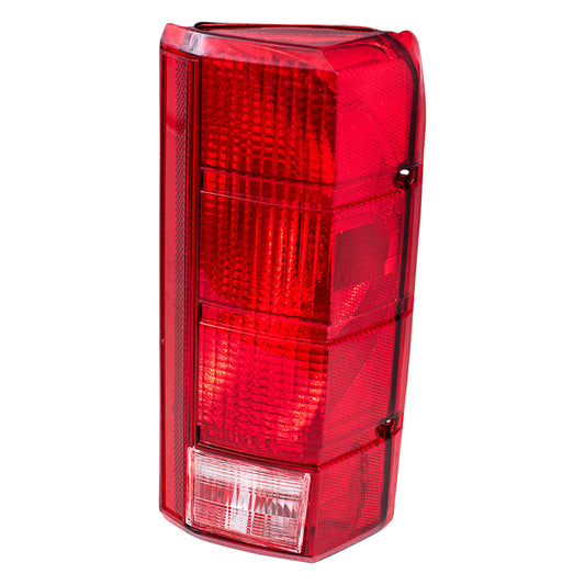Brock Replacement Passengers Taillight Tail Lamp Compatible with 1980-1986 F150 F250 F350 Styleside Pickup Truck Bronco E4TZ13404B