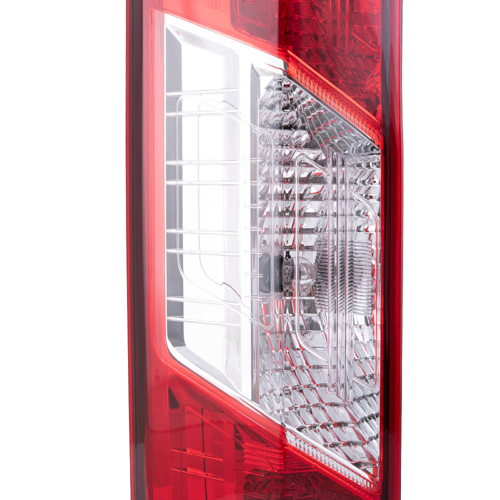 Brock Aftermarket Replacement Driver Left Combination Tail Light Assembly Compatible With 2015-2021 Ford Transit With Single Rear Wheels
