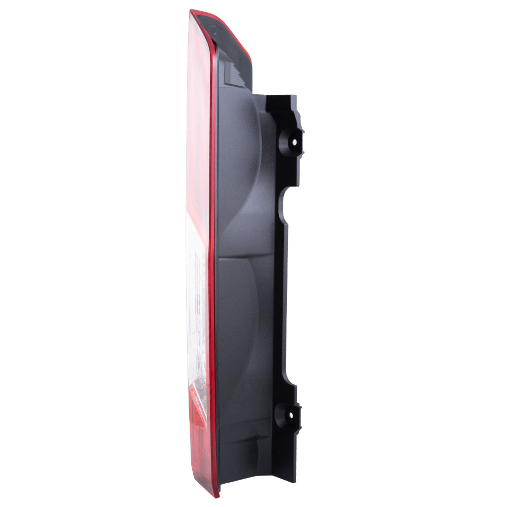 Brock Aftermarket Replacement Driver Left Combination Tail Light Assembly Compatible With 2015-2021 Ford Transit With Single Rear Wheels