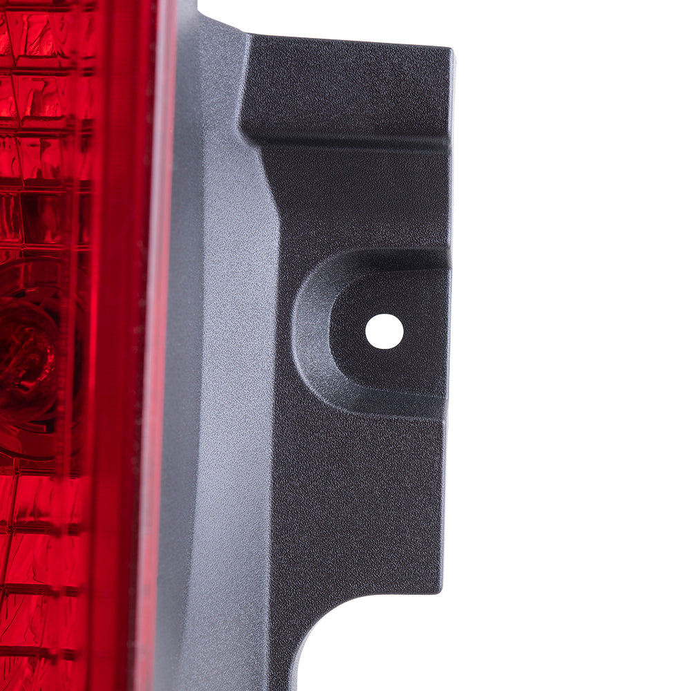 Brock Aftermarket Replacement Driver Left Combination Tail Light Assembly Compatible With 2015-2021 Ford Transit With Single Rear Wheels