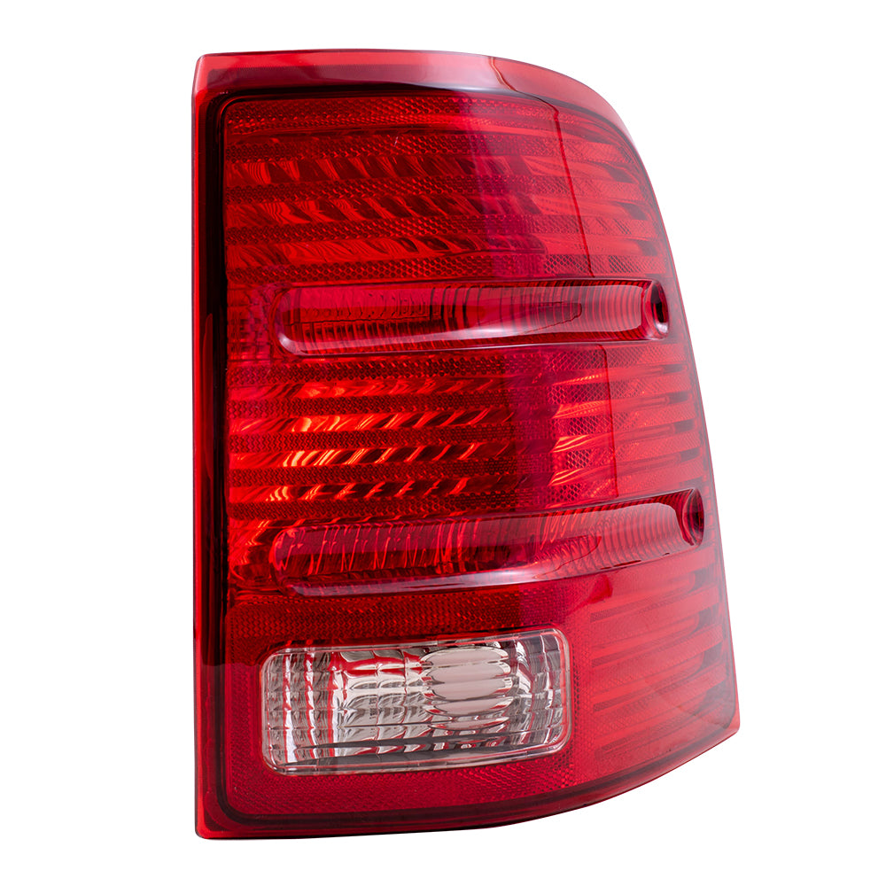 Brock Replacement Passengers Taillight Tail Lamp Lens Compatible with 2002-2005 Explorer 4-Door SUV 1L2Z13404AA