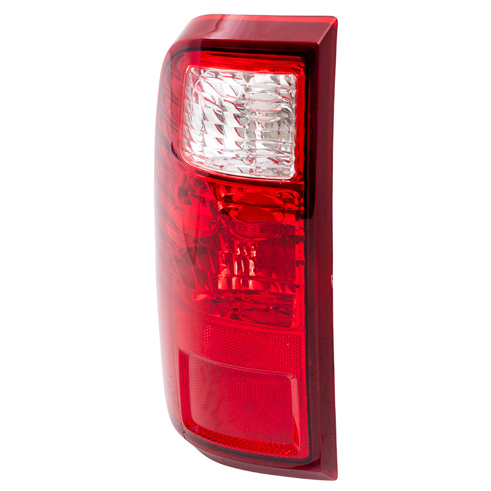 Brock Replacement Drivers Taillight Tail Lamp Compatible with 2008-2016 F250 Super Duty Pickup Truck BC3Z13405A