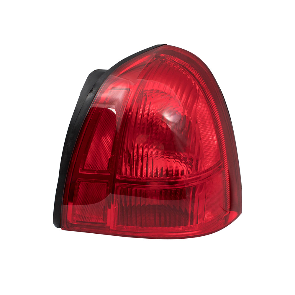 Brock Replacement Passengers Taillight Tail Lamp Compatible with 2003-2011 Town Car 3W1Z13404AA