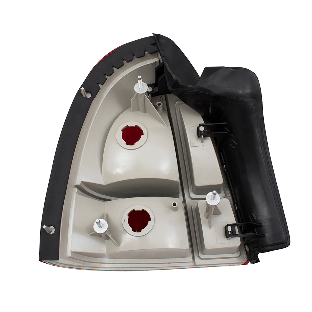 Brock Replacement Passengers Taillight Tail Lamp Compatible with 2003-2011 Town Car 3W1Z13404AA