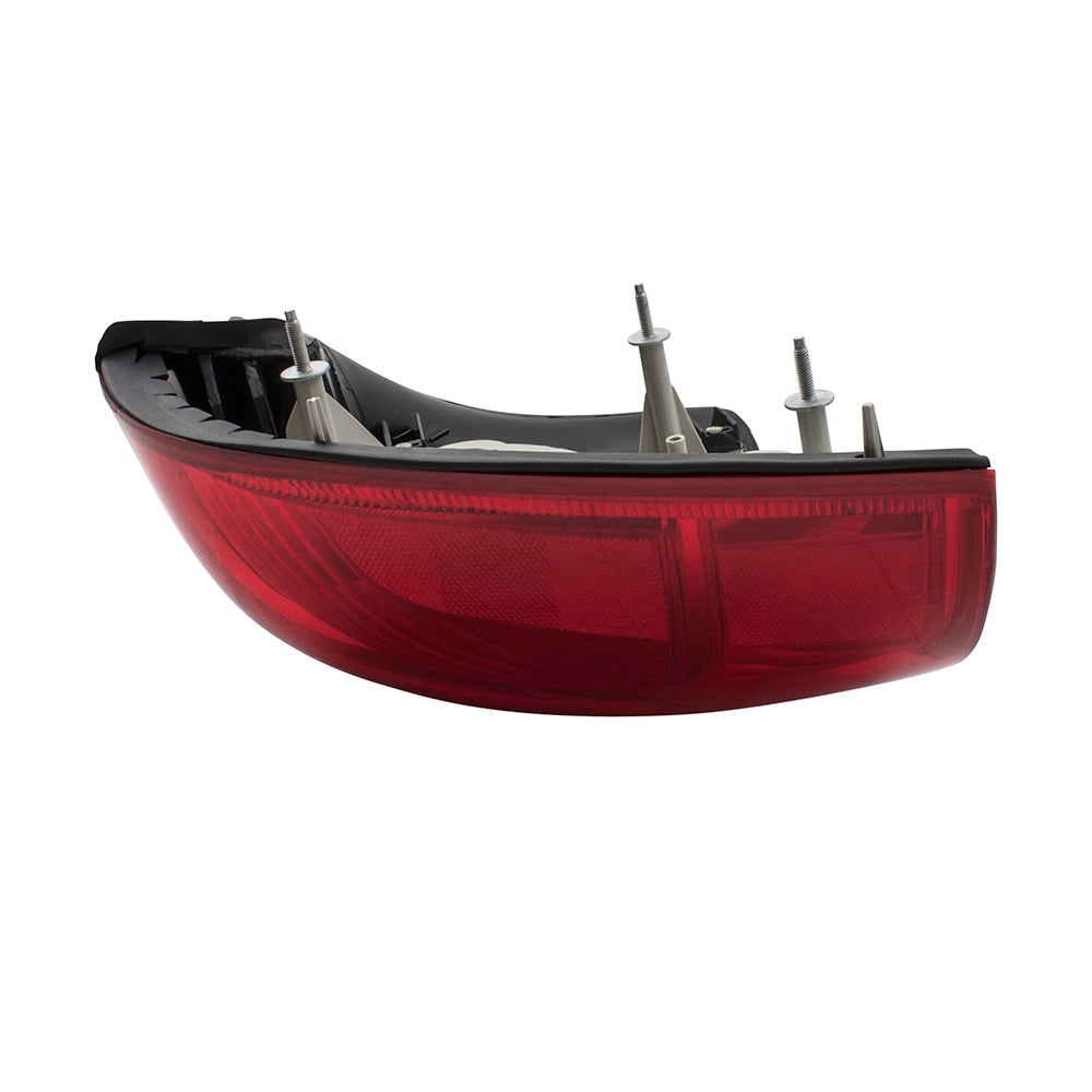Brock Replacement Passengers Taillight Tail Lamp Compatible with 2003-2011 Town Car 3W1Z13404AA
