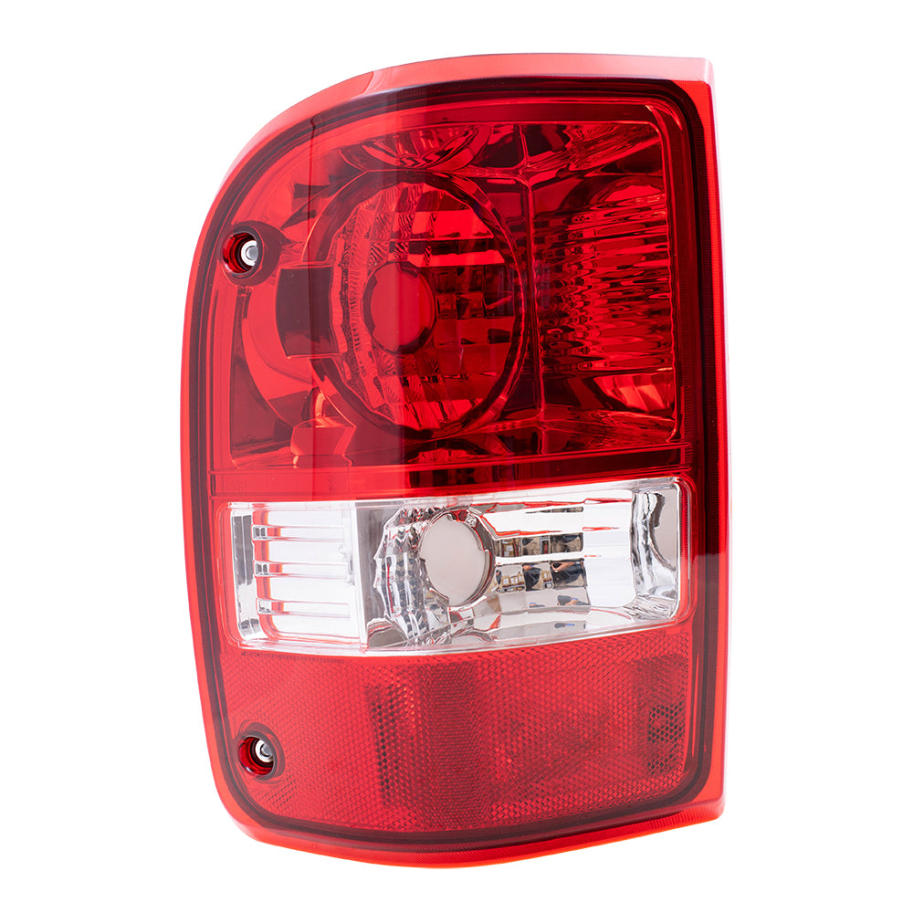Brock Replacement Drivers Taillight Tail Lamp Compatible with 2006-2011 Ranger Pickup Truck 6L5Z13405AA