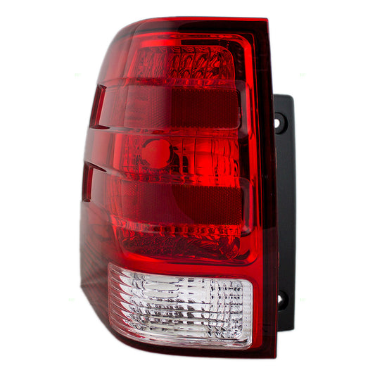 Brock Replacement Drivers Taillight Tail Lamp Compatible with 03-06 SUV 2L1Z13405AB