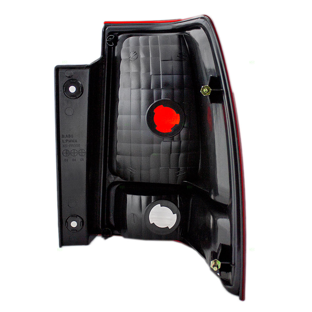 Brock Replacement Drivers Taillight Tail Lamp Compatible with 03-06 SUV 2L1Z13405AB