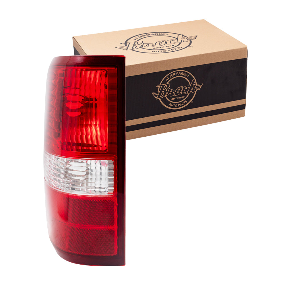 Tail Light for 2004-2008 F-150 Styleside Exc Harley-Davidson 5L3Z13405CA Left FO2800182