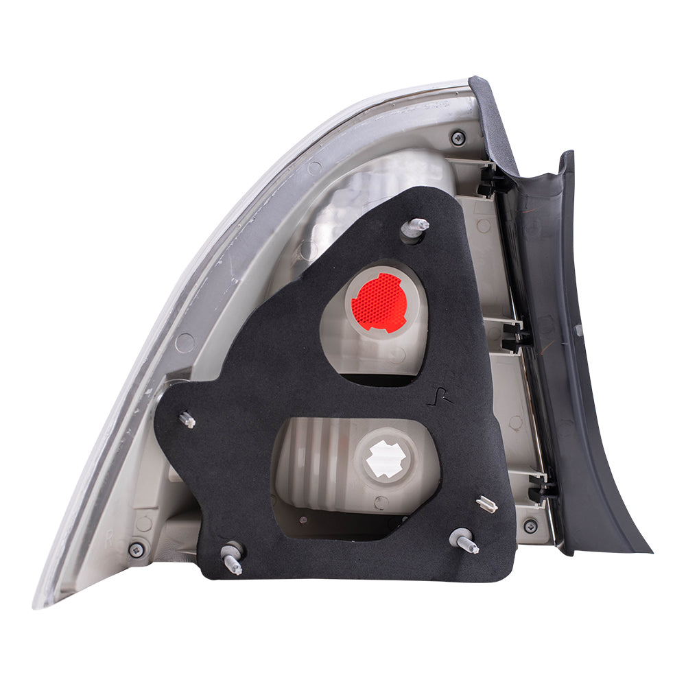 Brock Aftermarket Replacement Passenger Right Combination Tail Light Unit Compatible with 2006-2009 Ford Fusion