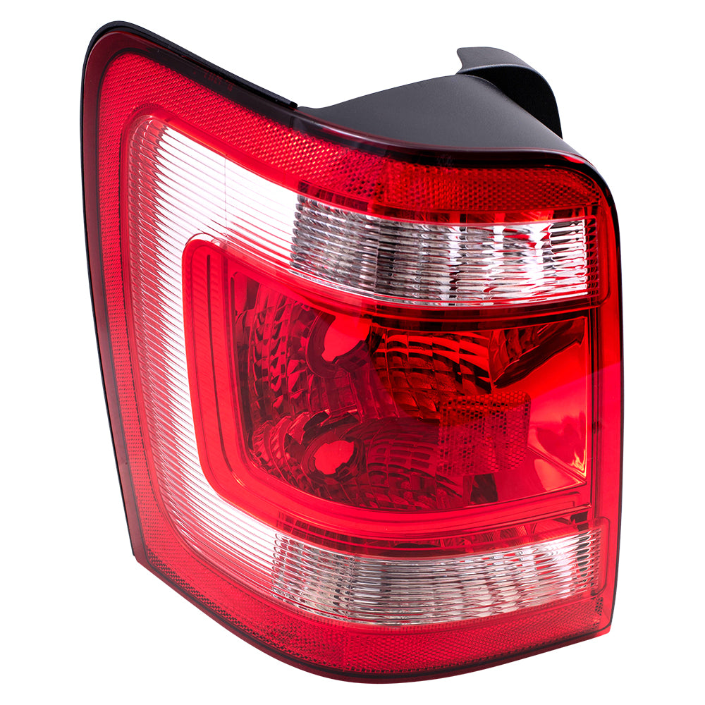 Brock Replacement Drivers Taillight Tail Lamp Compatible with 2008-2012 Escape & Hybrid 8L8Z13405A